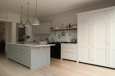 Brook Green Traditional Painted Shaker Kitchen AGA