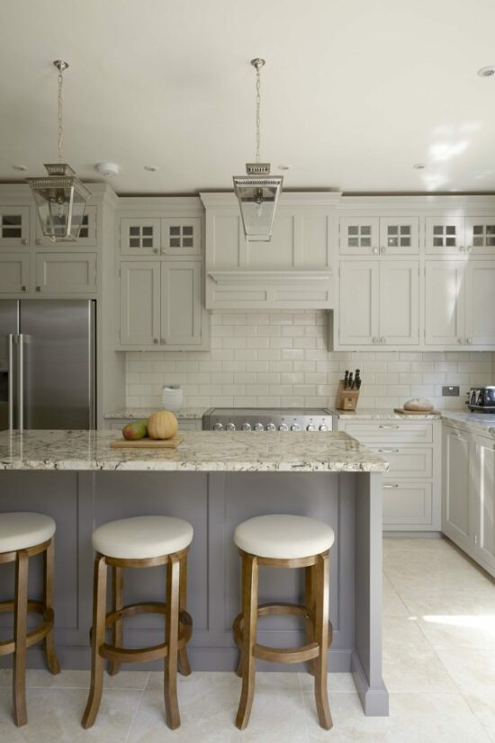 Clapham American Style Painted Kitchen