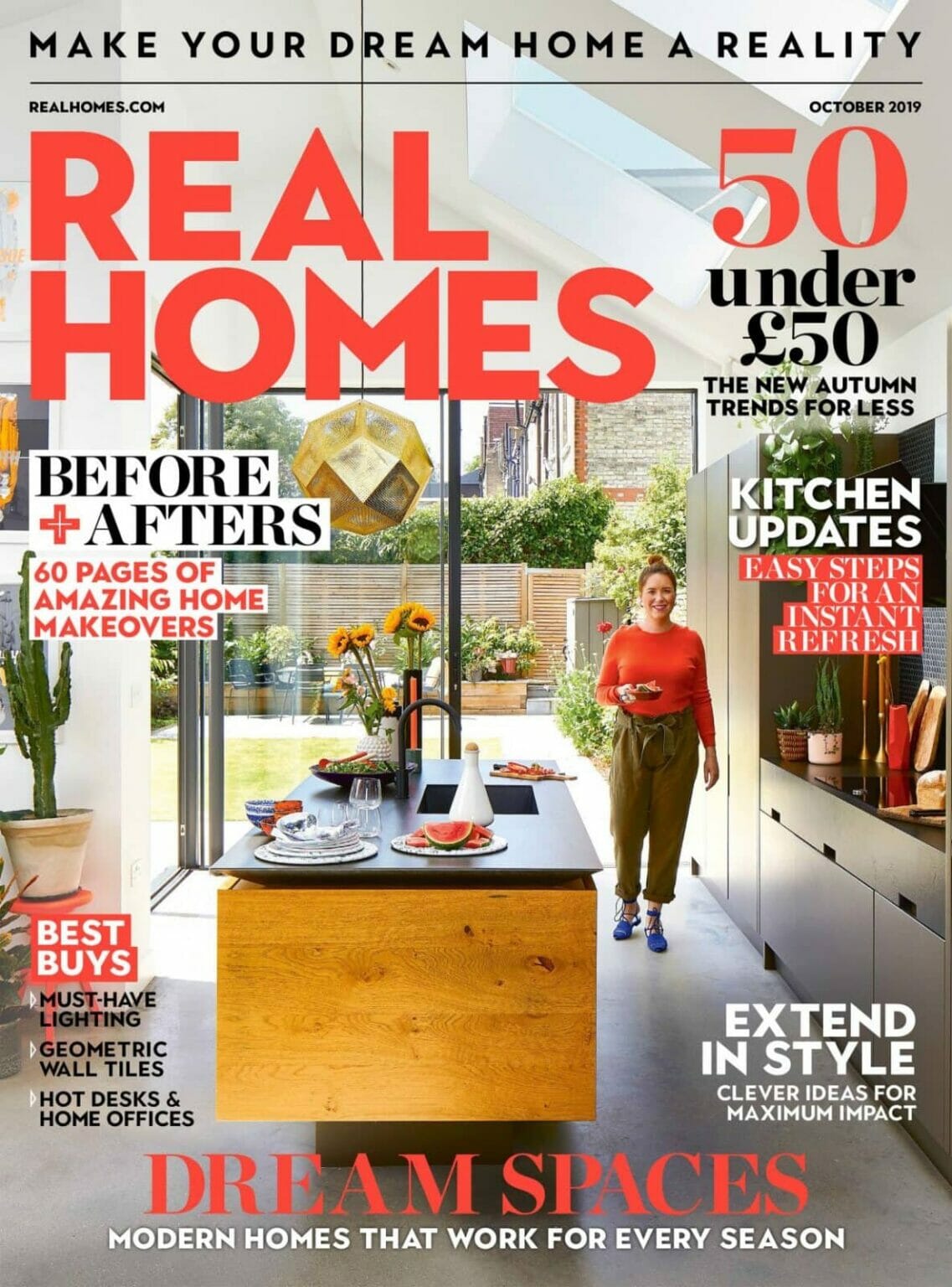 Real Homes Magazine Cover Oct 2019