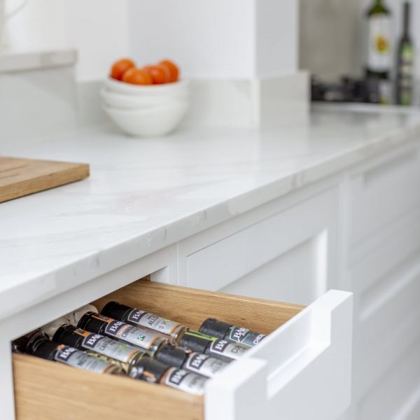 Beaconsfield - Handleless Painted Shaker Kitchen