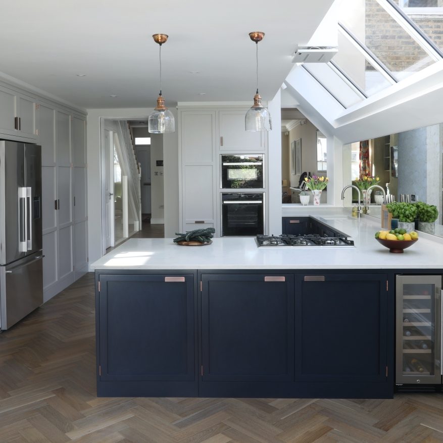 Barons Court Inset Handle Shaker Kitchen