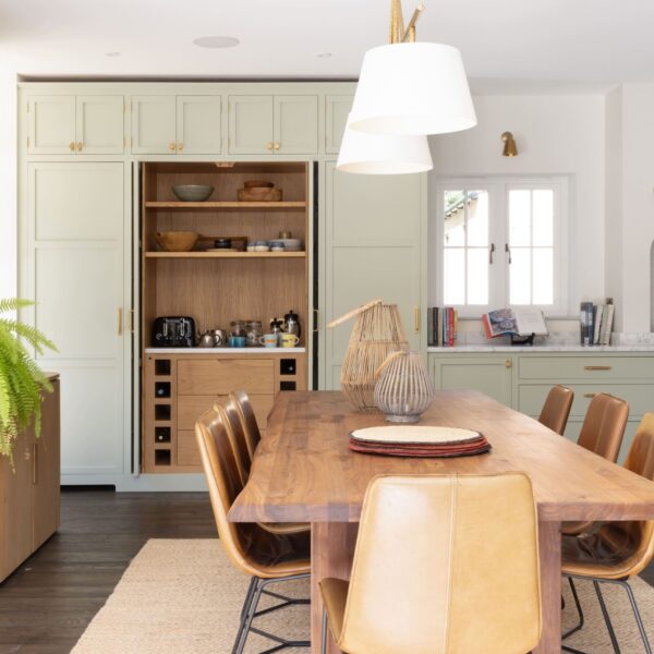 Farnham Larder Pocket Doors Open