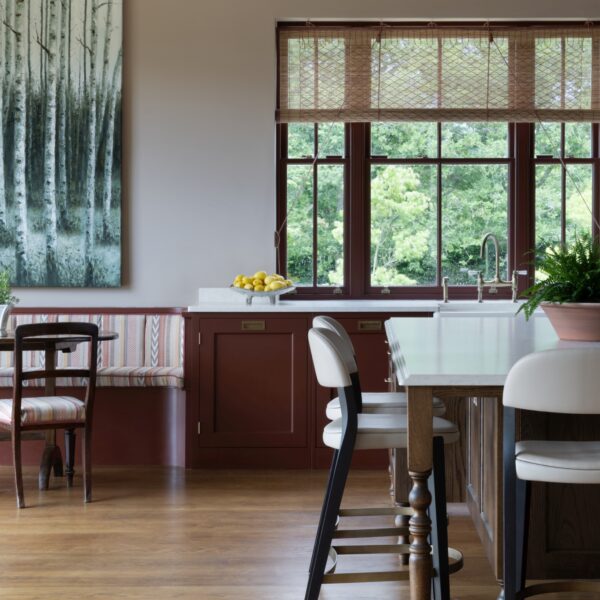 Bells Yew Green Banquette Seat and Sink Run
